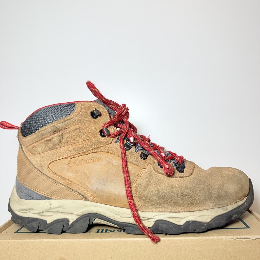 Columbia Newton Ridge Plus Waterproof Hiking Boots Suede Trail Shoes Men's 10.5
